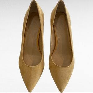 Crown Vintage Suede Pump 2” Block Heel